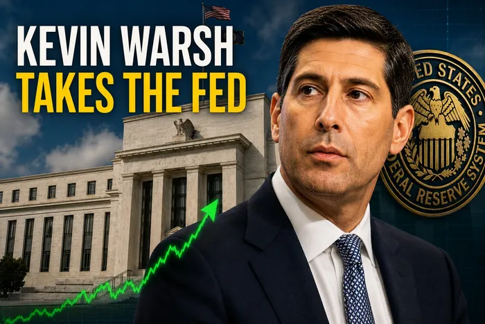 Warsh to Take Helm at Federal Reserve as Markets Brace for Policy Shift