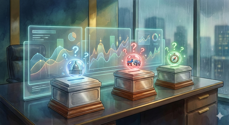 Political Prediction ETFs Just Filed. And They're Weird. - Article cover image