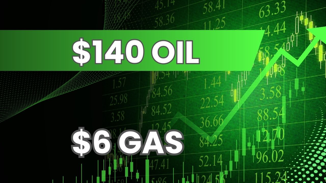 Stocks Drop Oil Jumps; Hatfield Says Worst Case Is $140 Crude, $6 Gas - Article cover image