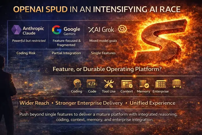 OpenAI's Rumored Spud(GPT-6) Launch Nears, as a New Base-Model Push Could Recast AI Competition