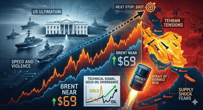 Brent Oil Price Nears $69 Amid Trump-Iran Tensions: Is $80 the Next Stop?