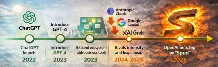 OpenAI's Rumored Spud(GPT-6) Launch Nears, as a New Base-Model Push Could Recast AI Competition
