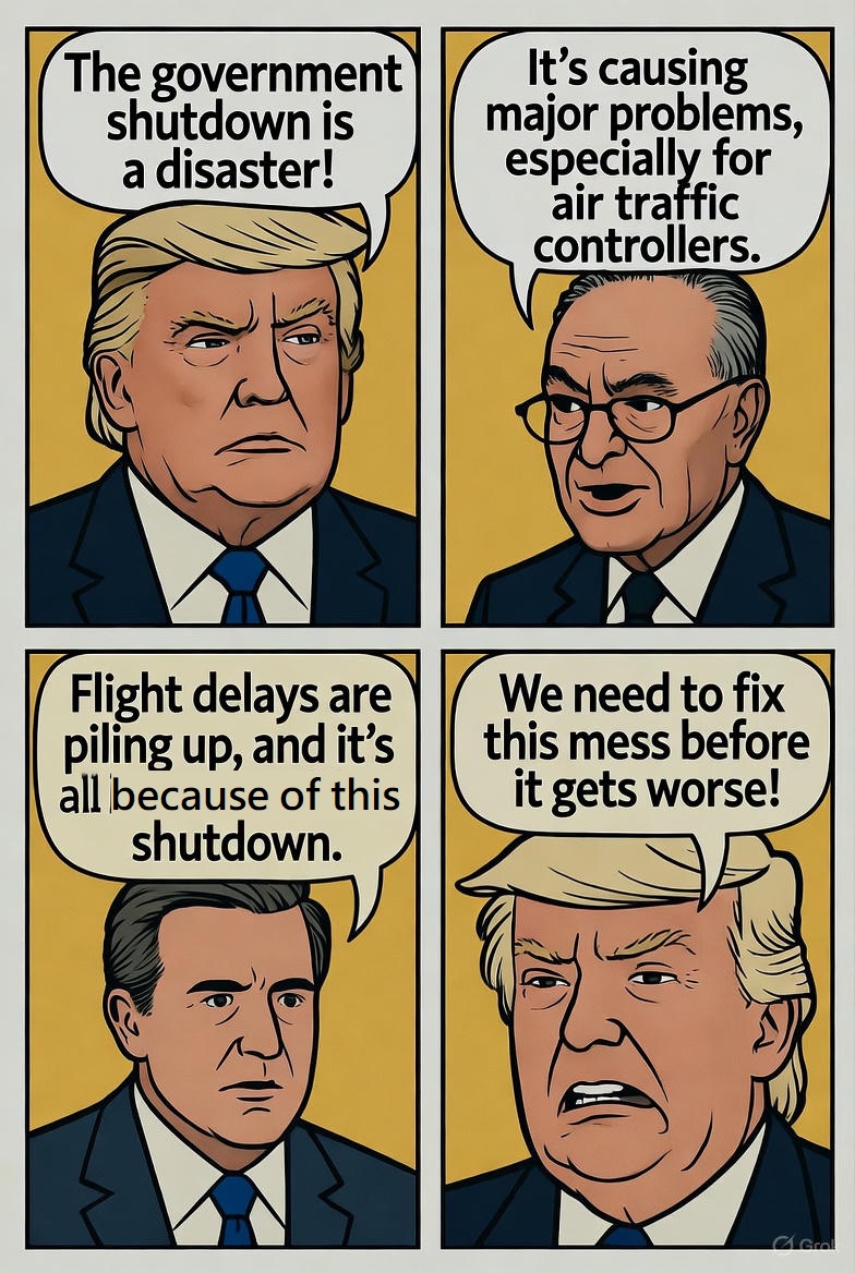 Deadlock in DC: Trump's Shutdown Saga and the Widening Economic Cracks