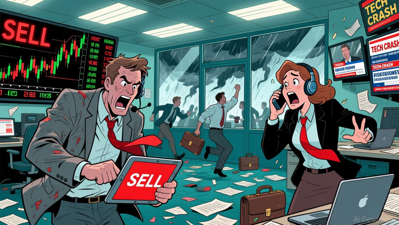 Tech Rout Sparks Broad Selloff as Volatility Jumps at the Close - Article cover image