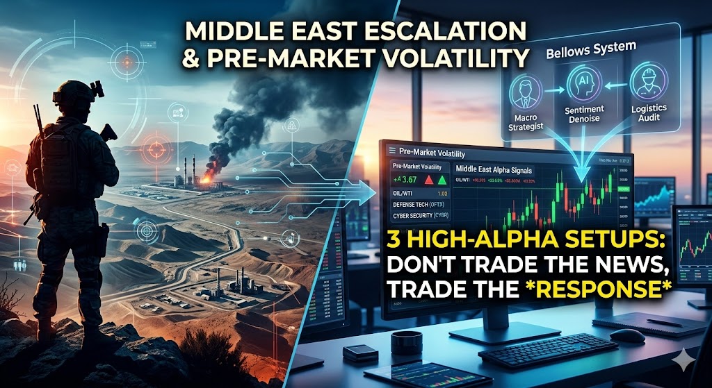 Middle East Escalation & Pre-Market Volatility: 3 High-Alpha Setups for the "Smart Money" - Article cover image