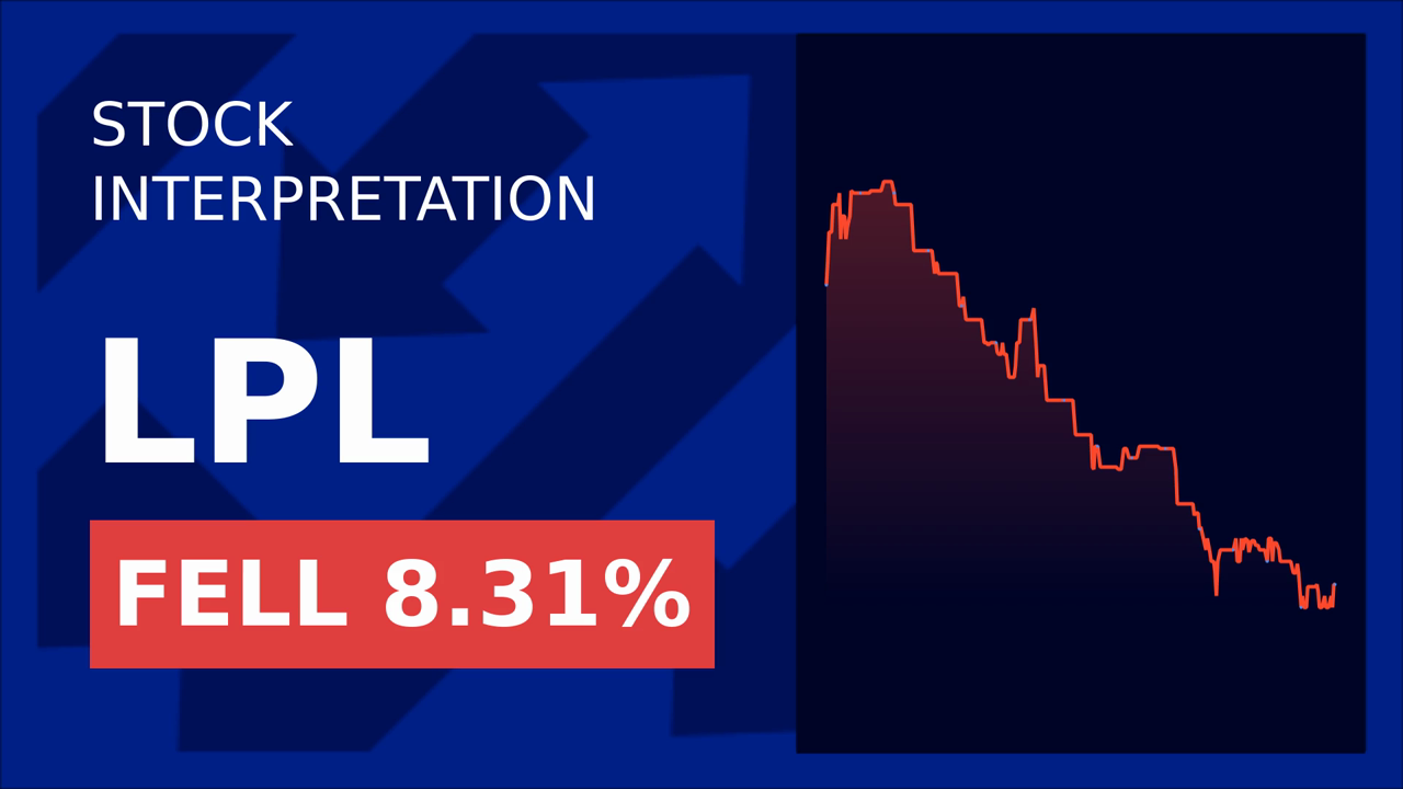 Apple's Shift: LG Display Stock Drops 3.02%!