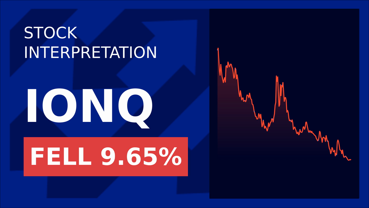 IonQ shares fall 9.70% intraday as earnings report and quantum computing progress fail to boost investor confidence. - Article cover image