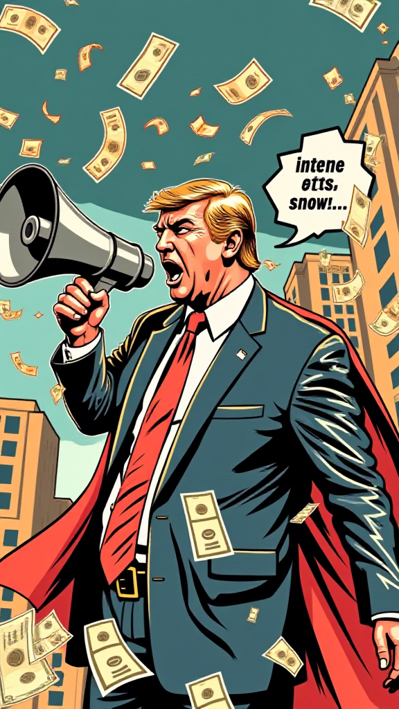 Trump pushes for lower interest rates as inflation rates drop