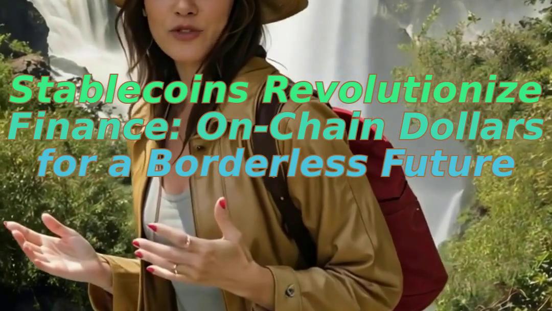 Stablecoins Revolutionize Finance: On-Chain Dollars for a Borderless Future