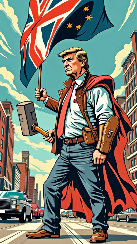 BREAKING: Bitcoin Plummets 4% Amid Trump Tariffs Announcement