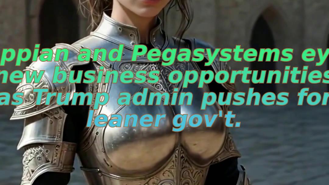 Appian and Pegasystems eye new business opportunities as Trump admin pushes for leaner gov't.