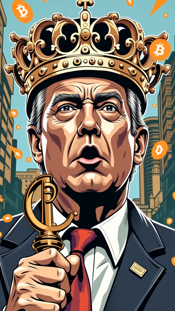 Bitcoin's Rally Disrupted by Trump's Tariff Announcement