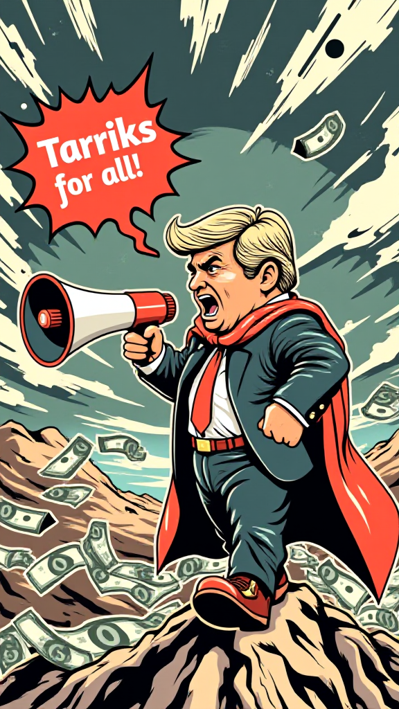 Bitcoin Defies Market Turmoil: Holds Above Key Support Zone Despite Trump's Tariff Reinstatement