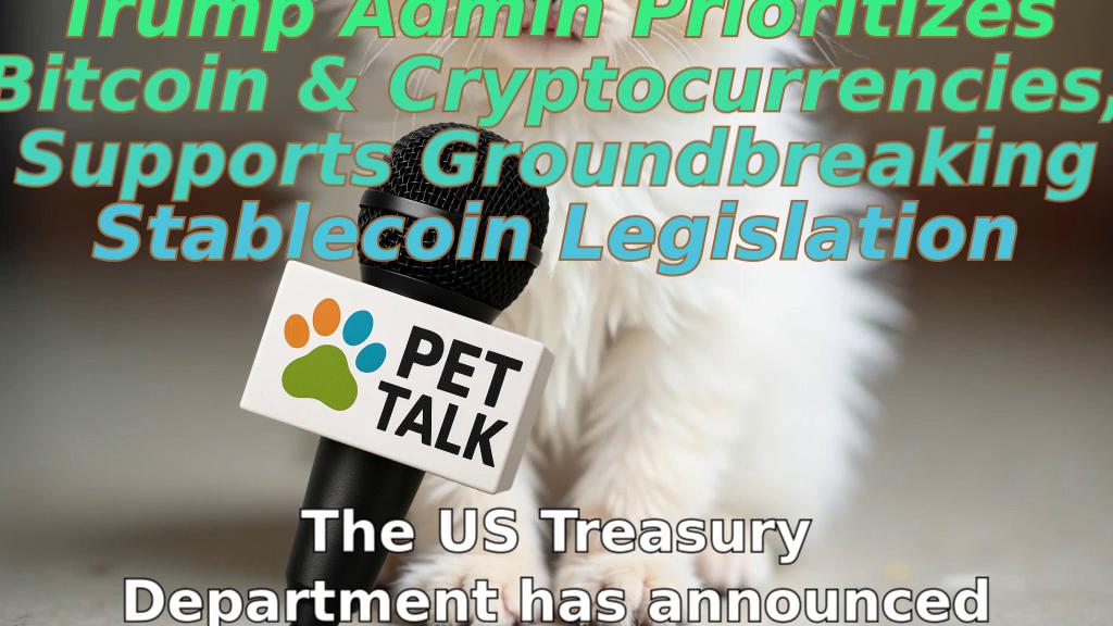 Trump Admin Prioritizes Bitcoin & Cryptocurrencies, Supports Groundbreaking Stablecoin Legislation
