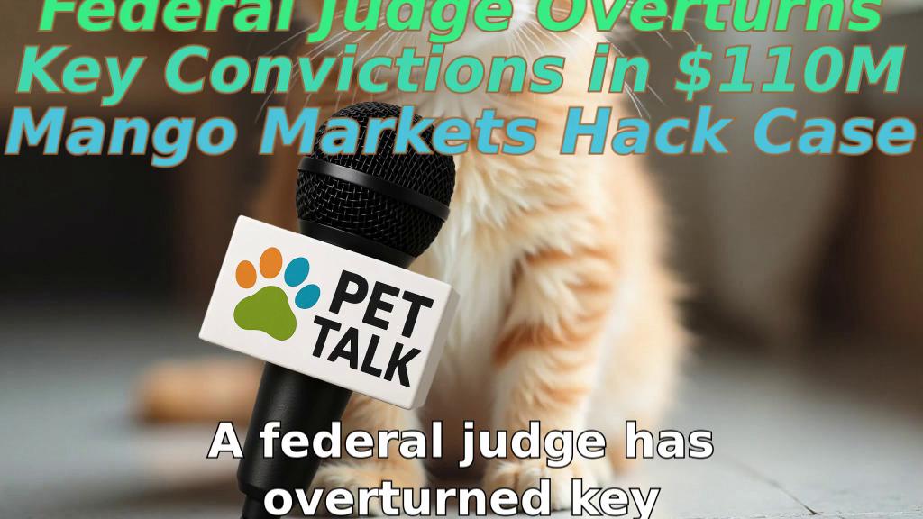Federal Judge Overturns Key Convictions in $110M Mango Markets Hack Case