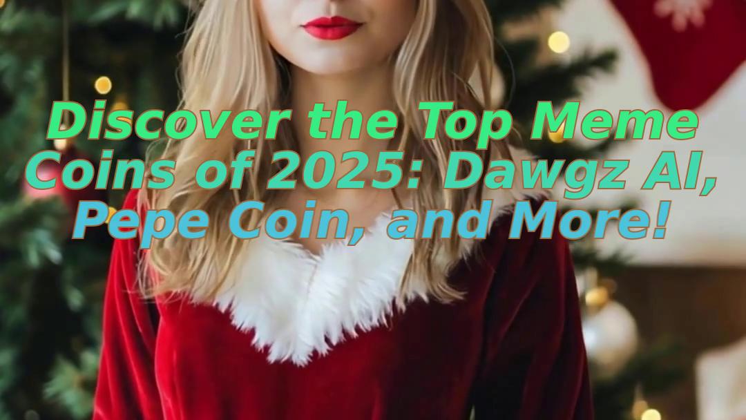 Discover the Top Meme Coins of 2025: Dawgz AI, Pepe Coin, and More!