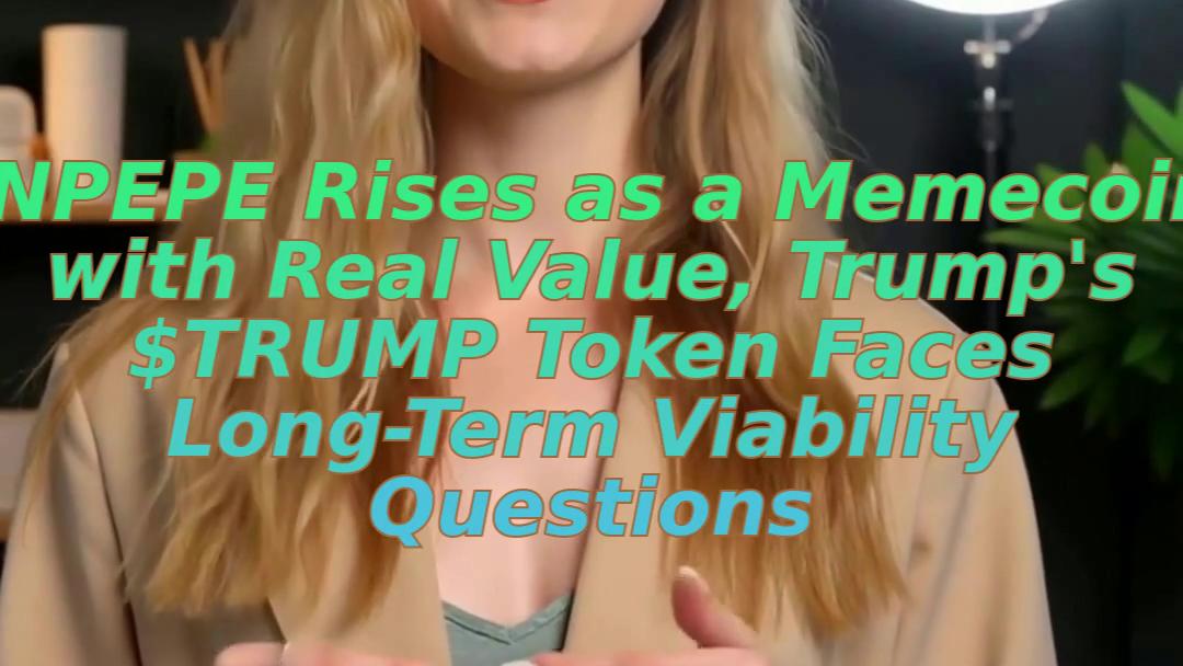 INPEPE Rises as a Memecoin with Real Value, Trump's $TRUMP Token Faces Long-Term Viability Questions