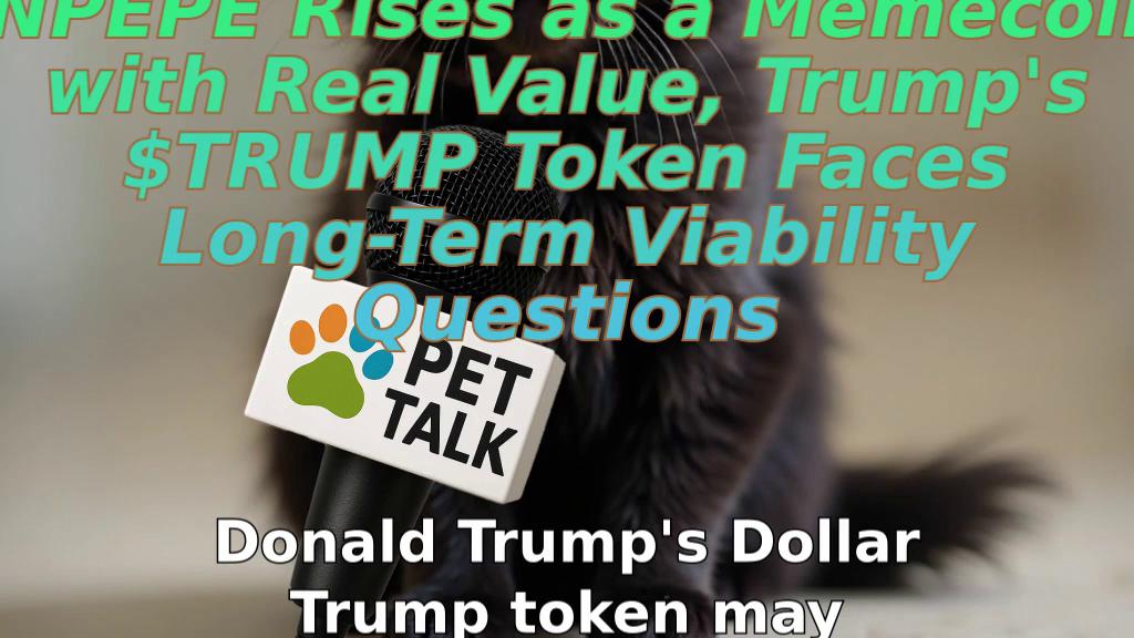 INPEPE Rises as a Memecoin with Real Value, Trump's $TRUMP Token Faces Long-Term Viability Questions