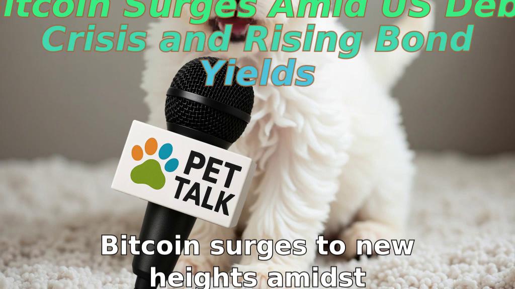 Bitcoin Surges Amid US Debt Crisis and Rising Bond Yields