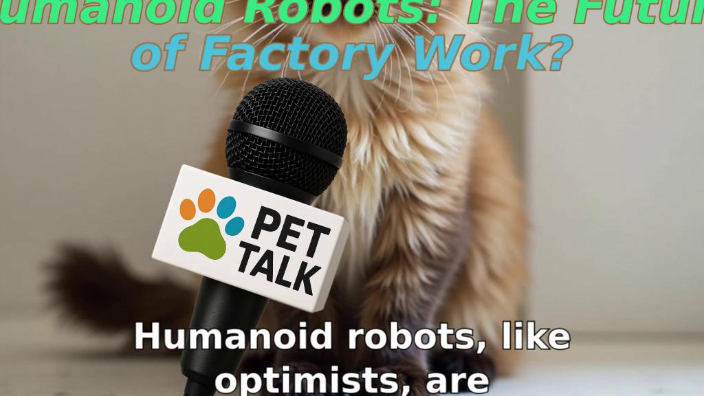 Humanoid Robots: The Future of Factory Work?