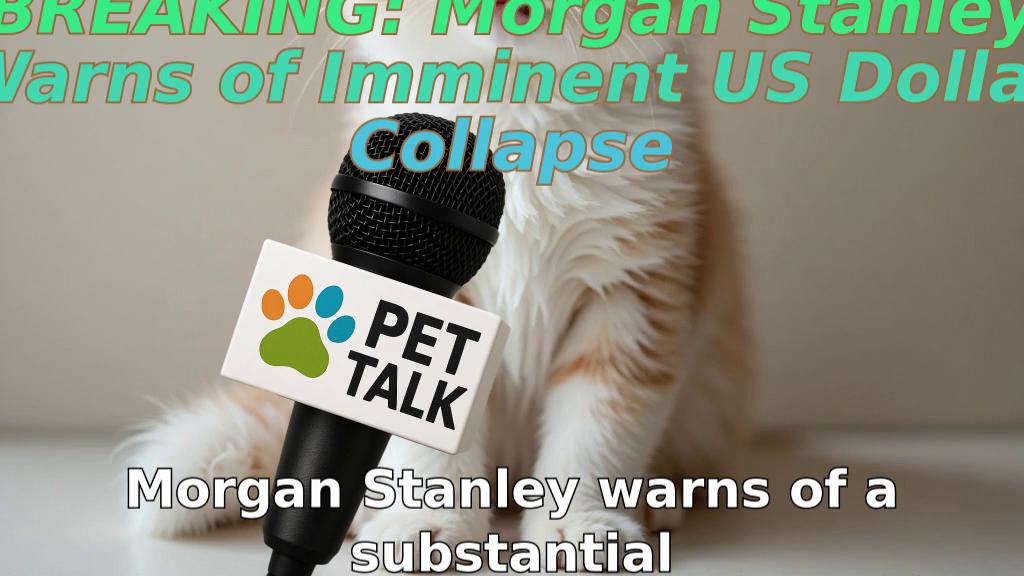 BREAKING: Morgan Stanley Warns of Imminent US Dollar Collapse