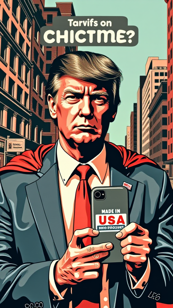 Trump's 25% Tariff on iPhones: Minimal Impact on Apple's Earnings?