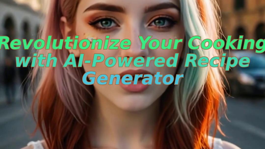 Revolutionize Your Cooking with AI-Powered Recipe Generator