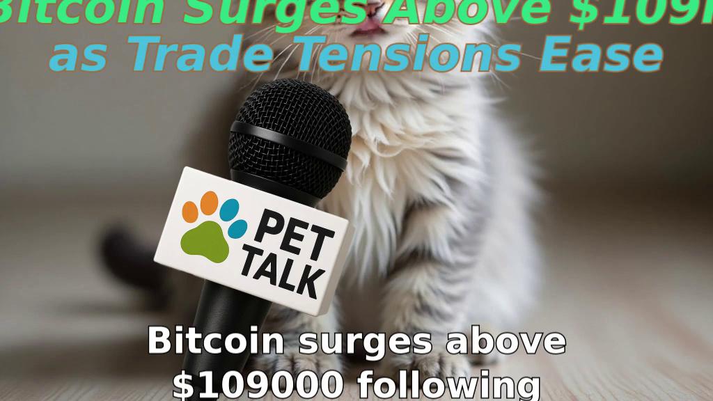 Bitcoin Surges Above $109k as Trade Tensions Ease
