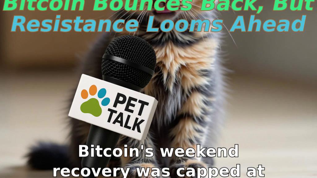Bitcoin Bounces Back, But Resistance Looms Ahead