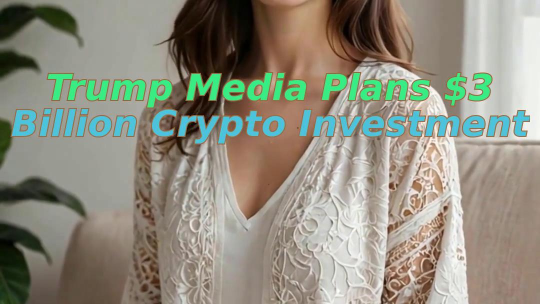 Trump Media Plans $3 Billion Crypto Investment