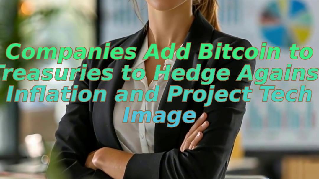 Companies Add Bitcoin to Treasuries to Hedge Against Inflation and Project Tech Image