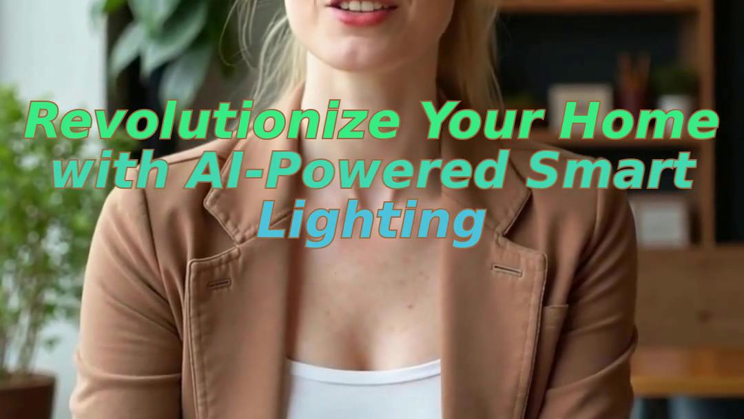 Revolutionize Your Home with AI-Powered Smart Lighting