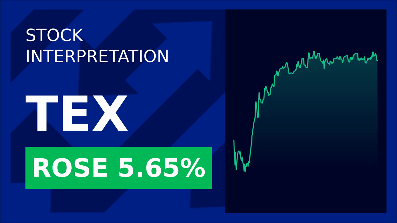 Terex Stock Soars: Goldman Sachs Upgrade Drives 5.76% Gain!