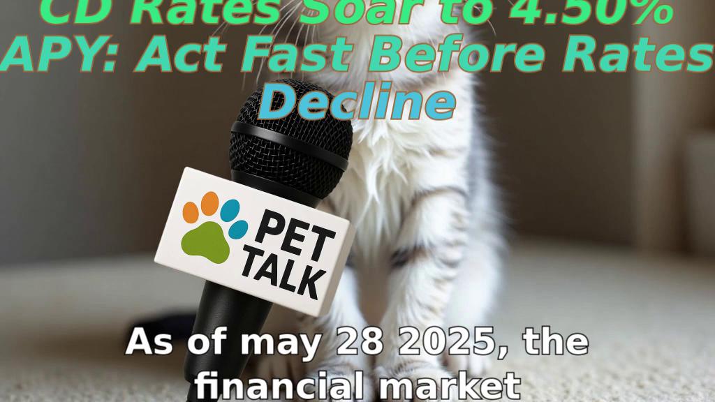 CD Rates Soar to 4.50% APY: Act Fast Before Rates Decline