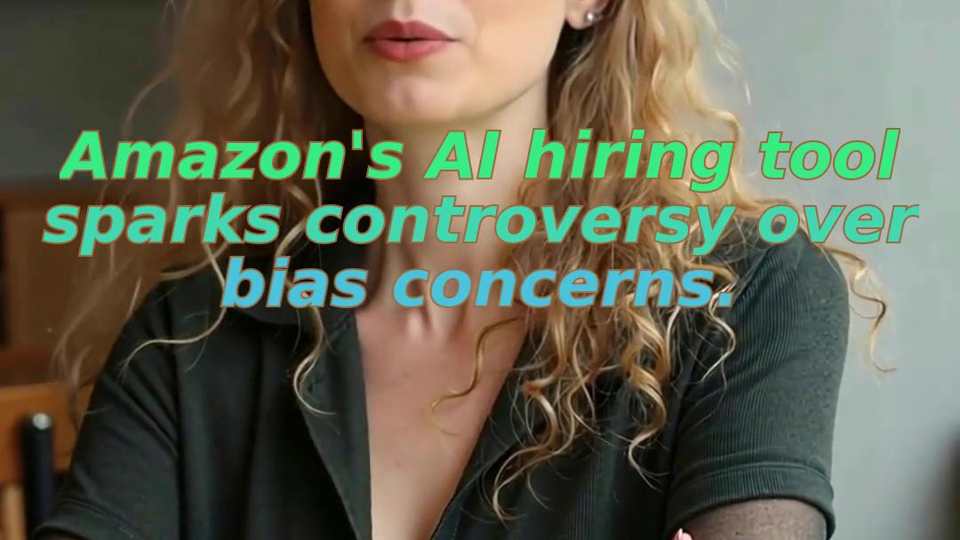 Amazon's AI hiring tool sparks controversy over bias concerns.