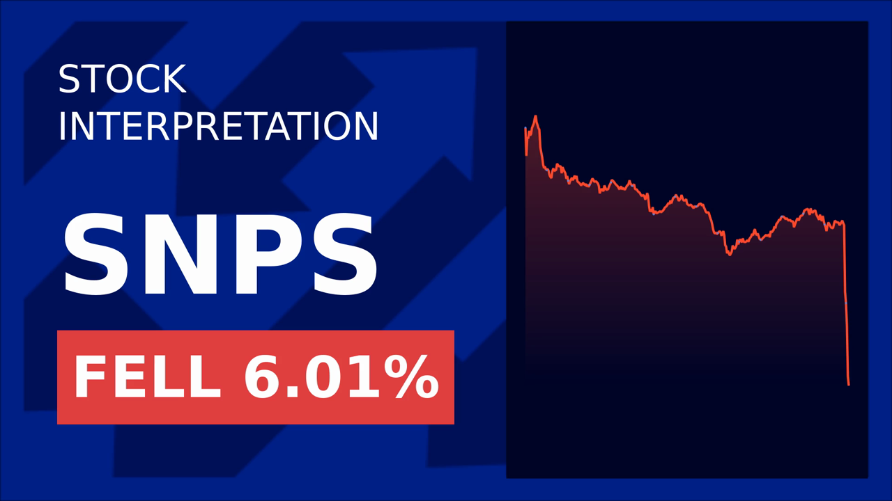 Synopsys Stock Drops 4.51%: Market Volatility & Geopolitical Tensions