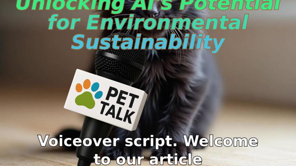 Unlocking AI's Potential for Environmental Sustainability