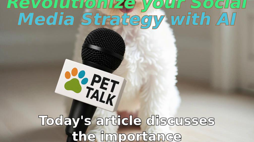 Revolutionize your Social Media Strategy with AI
