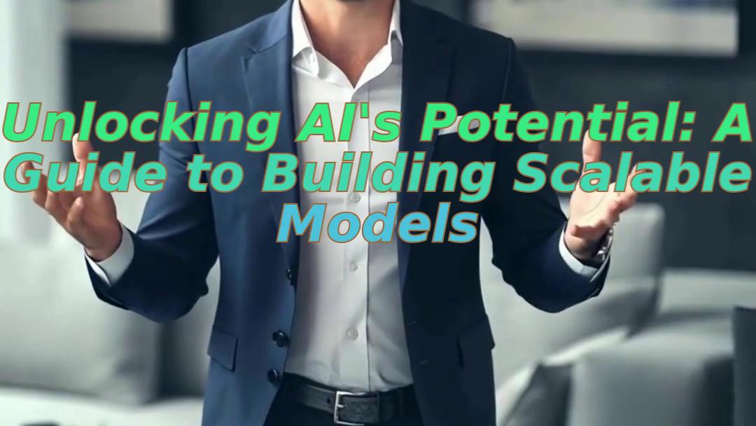 Unlocking AI's Potential: A Guide to Building Scalable Models