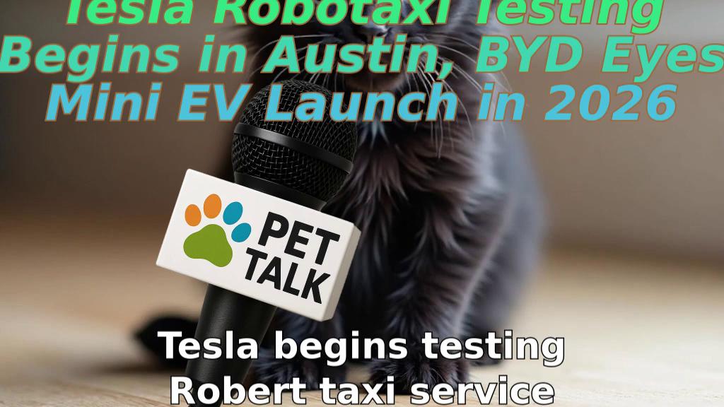 Tesla Robotaxi Testing Begins in Austin, BYD Eyes Mini EV Launch in 2026