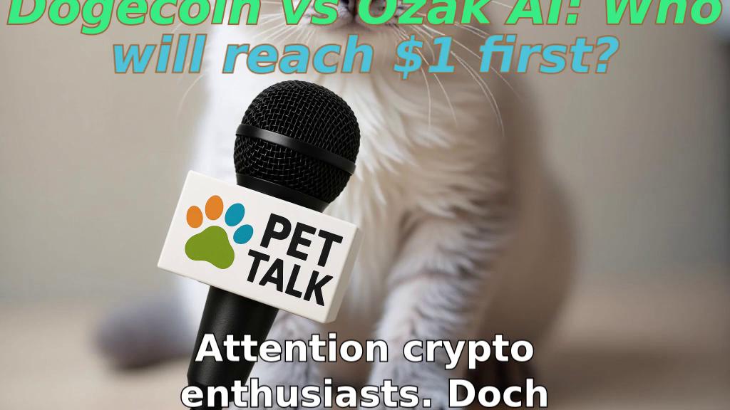 Dogecoin vs Ozak AI: Who will reach $1 first?