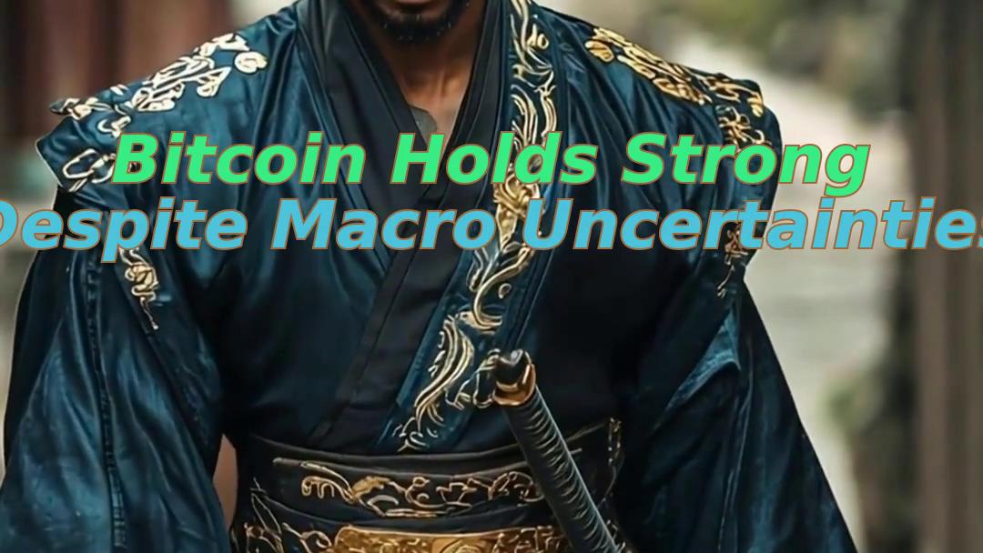 Bitcoin Holds Strong Despite Macro Uncertainties