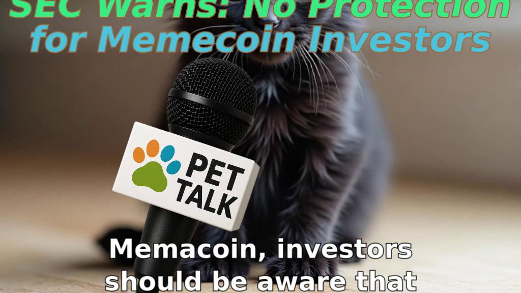 SEC Warns: No Protection for Memecoin Investors