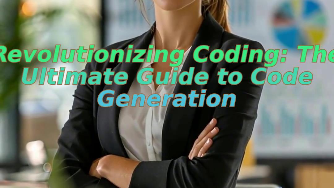 Revolutionizing Coding: The Ultimate Guide to Code Generation
