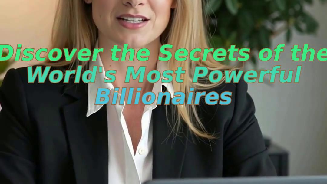 Discover the Secrets of the World's Most Powerful Billionaires