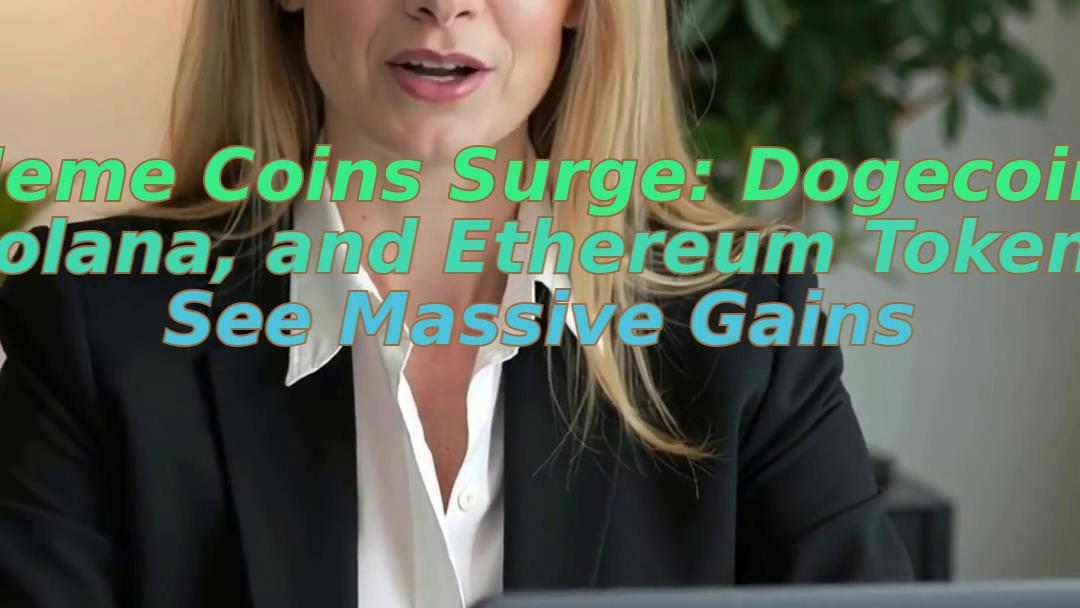 Meme Coins Surge: Dogecoin, Solana, and Ethereum Tokens See Massive Gains