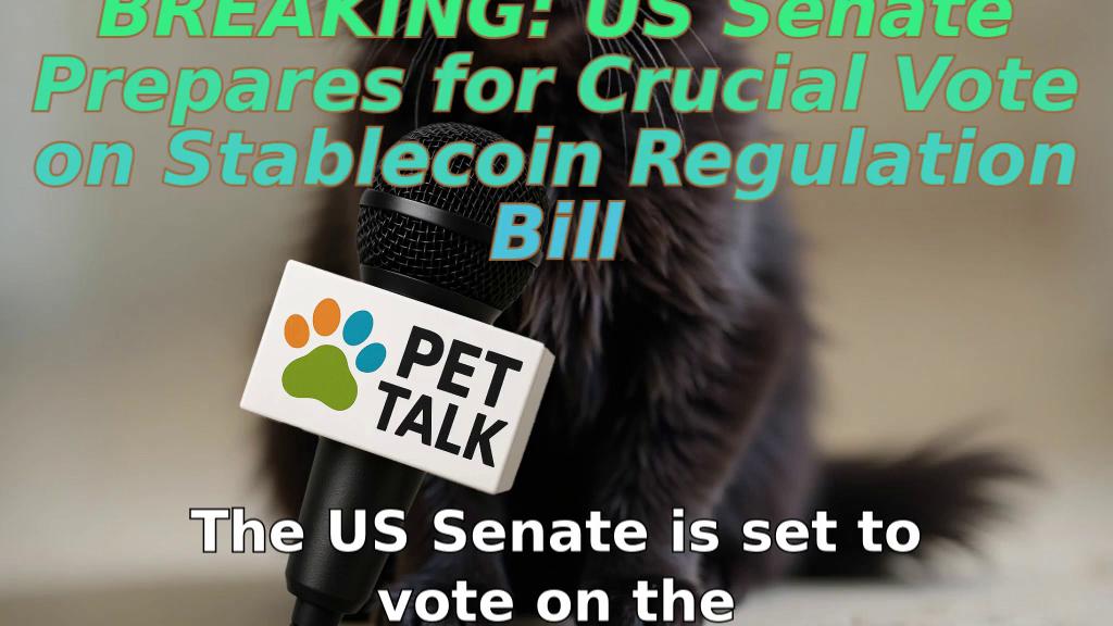 BREAKING: US Senate Prepares for Crucial Vote on Stablecoin Regulation Bill
