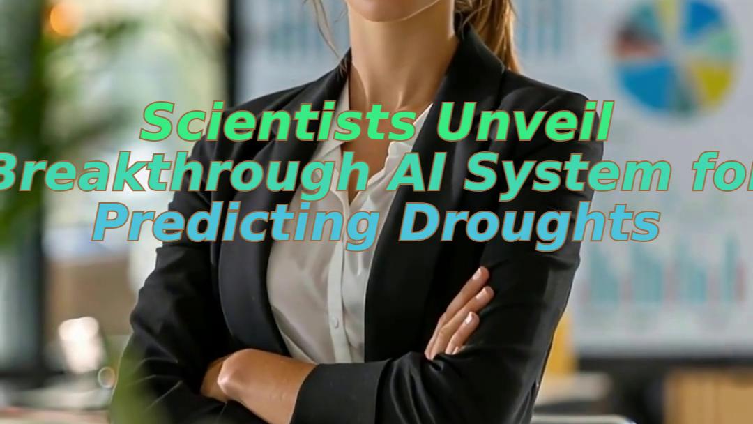 Scientists Unveil Breakthrough AI System for Predicting Droughts
