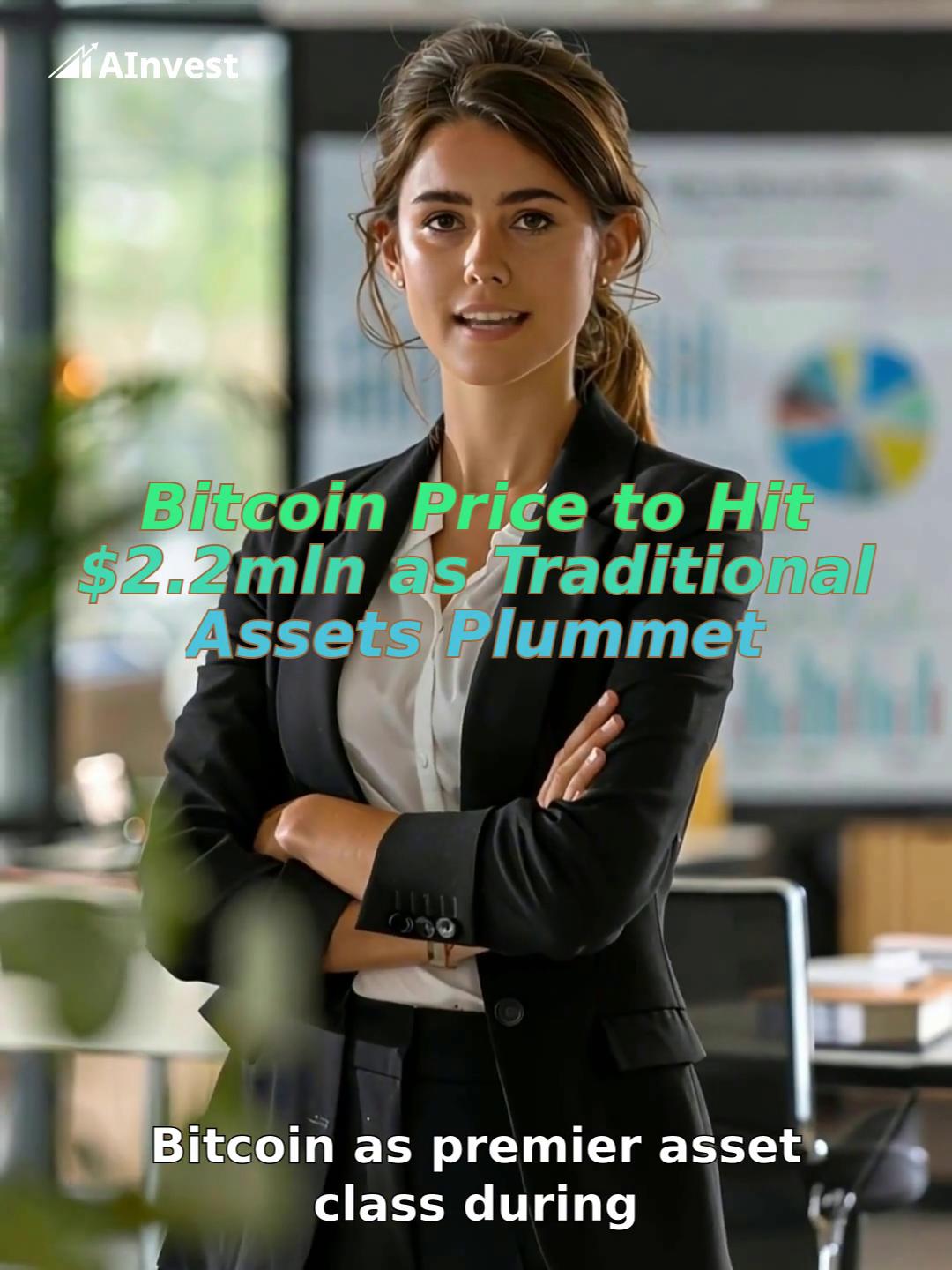 Bitcoin Price to Hit $2.2mln as Traditional Assets Plummet