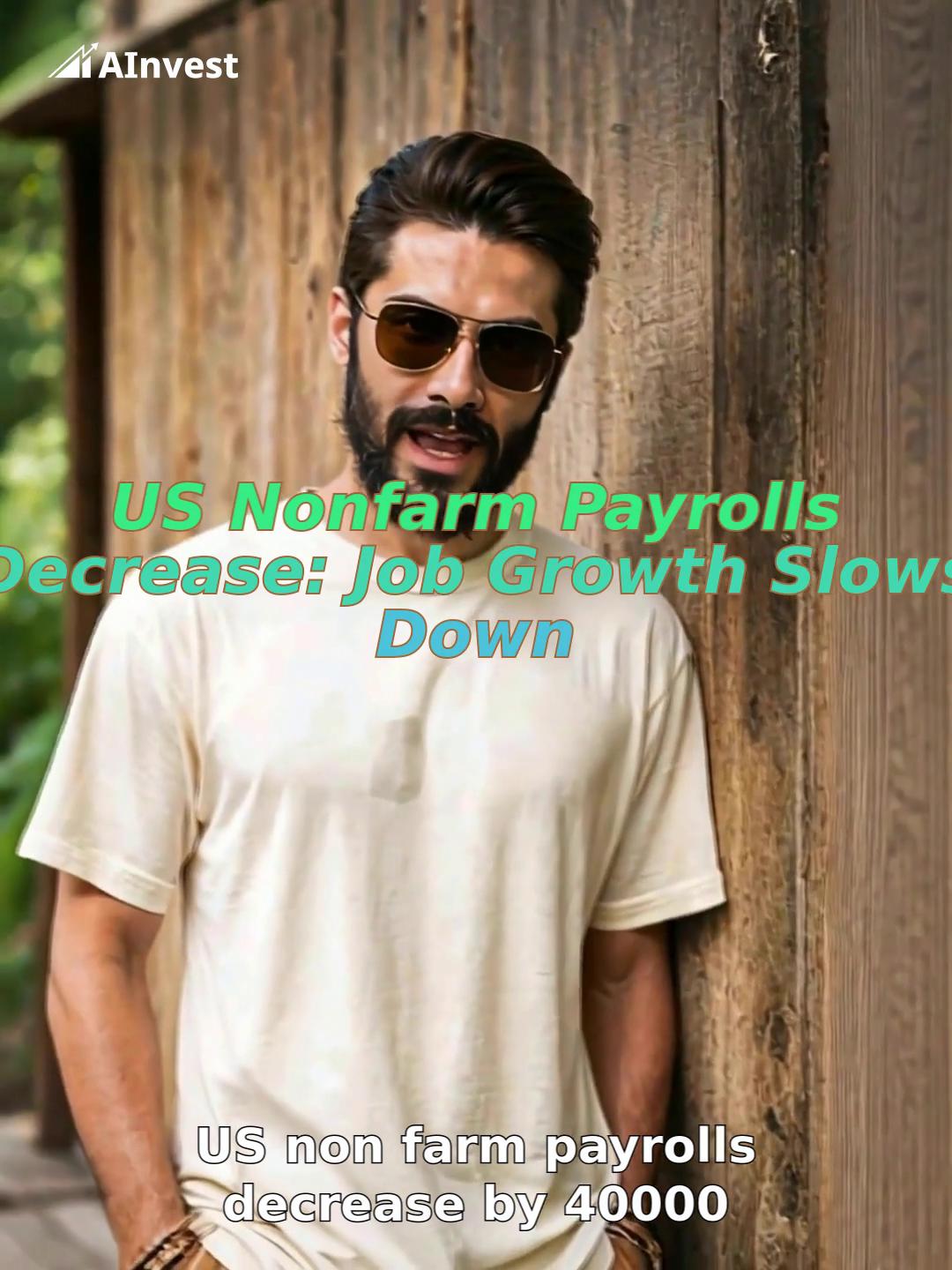US Nonfarm Payrolls Decrease: Job Growth Slows Down
